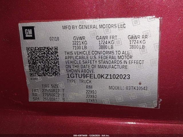 2019 GMC Sierra 1500 Denali - Image 9