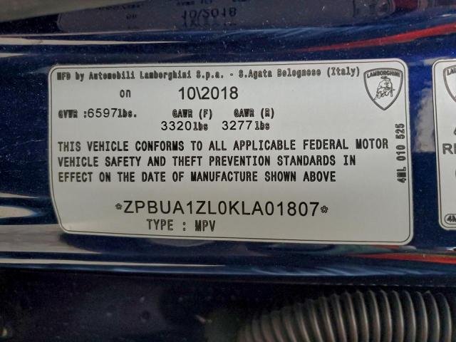 2019 Lamborghini Urus - Image 14